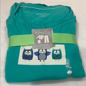 Size Large/3 Piece Pajama Set